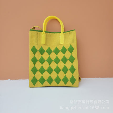 2025 New Mobile Phone Bag, Fashionable Handbag, Large Capacity Woven Portable Casual Work Clothing High-End Bag, Small Bag