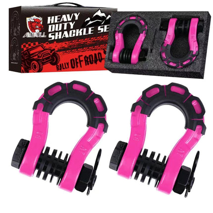 Factory direct cross-border hot off-road car trailer coupler large 3/4 bow shackle 8 tons modified car accessories