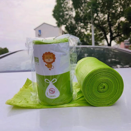 wormwood garbage bag household breakpoint automatic closing thickened disposable household fragrance kitchen garbage bag wholesale