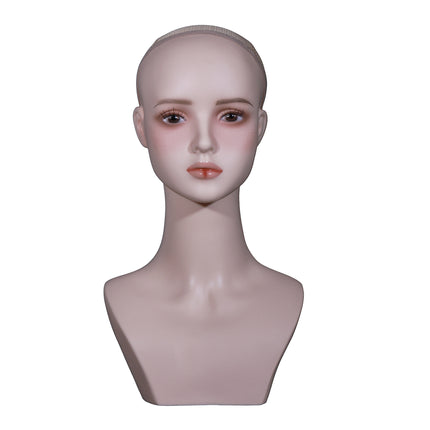 New Anime head model cos wig model head earrings jewelry hat display wig shop High-looking simulation man