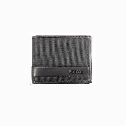 New nylon stitching leather multi-card position Joker money clip short wear-resistant wallet wallet manufacturers wholesale