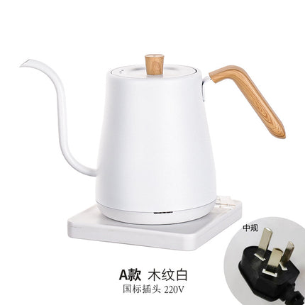Slender Mouth Electric Household Kettle with Thermometer Coffee Hand Kettle Electric Kettle Electric Coffee Pot