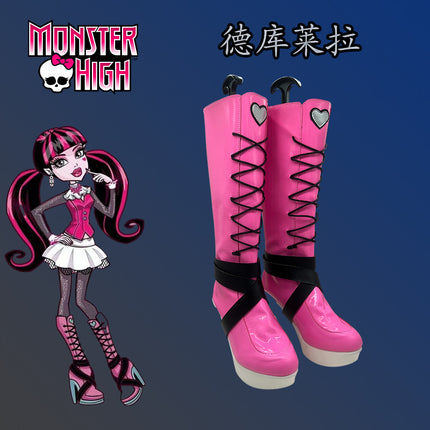 cosplay shoes boots elf High School Draculaura monster de Kula cos shoes secondary anime shoes