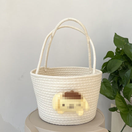 Kawaii Woven Cotton Bag / Sac Coton Tressé Kawaii