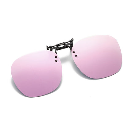 Polarized Sunglasses Clip-On Women's 2025 New European and American Fashion Stylish Myopia Clip-On Dual-Purpose Color-Changing Sunglasses Clip-On