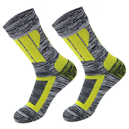 Long tube waterproof socks hiking wading outdoor camping skiing adventure mountaineering warm breathable waterproof socks