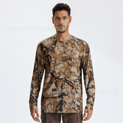 Summer Sun Protection Hunting Clothing Hunting Bionic Camouflage Photography Clothing Ice Silk Sun Protection Clothing Hunting Bird Watching Clothing Outdoor T20