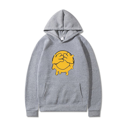 Amazon 2022 New Winter Men's and Women's Sweatshirts Hip-Hop Cartoon Printed Long-Sleeved Casual Hoodies