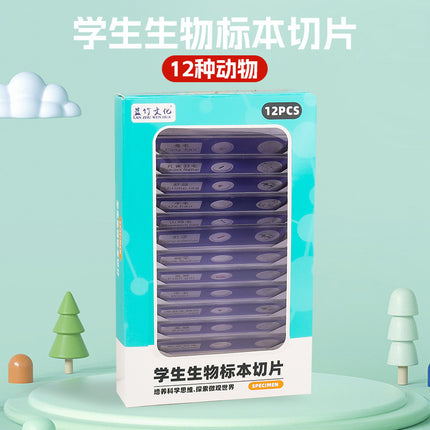Children's portable microscope science experiment suit educational toys for primary school students junior high school boys and girls gifts