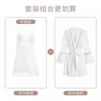 White: including suspender skirt + outer robe [including breast pad] / S