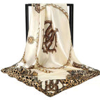 90 silk scarf -15# / 90*90cm