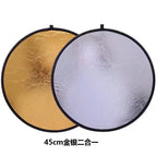 45cm gold and silver double color