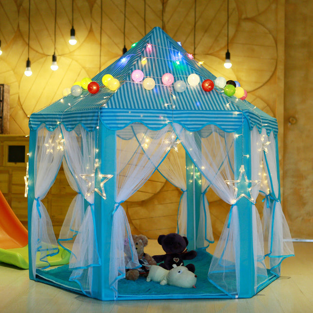 Hexagon Children's Tent Play Toys Boys and Girls Sleep Indoor Safety Play Anti-mosquito Cute Tent