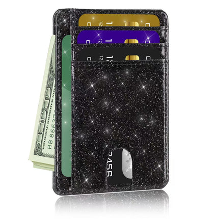 Portable Ultra-thin RFID Card Case Large Capacity Card Case Exquisite Pupi Multi-card Bank Card Credit Card