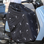 Feather-[fleece-lined] windshield skirt / Free size
