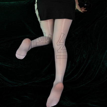 wine red horse oil socks plus size foreign trade hot horse oil socks oil bright smooth pantyhose 5d silky bright silk translucent surface