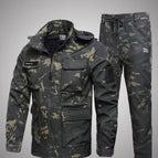 622 waterproof velvet jacket [dark night color] / 165