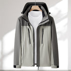 Down light khaki with light military green / M