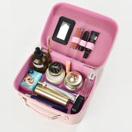 Cosmetic Box Factory Direct Cute Cosmetic Bag Advanced Portable Large Capacity Portable Multifunctional Explosive Storage Bag