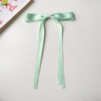 Ribbon style mint green 7g duckbill clip