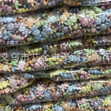Plastic Washed Marine Series Shell Starfish Small Fish Kids Toy Beaded Bracelet Necklace Beaded Accessories Wholesale