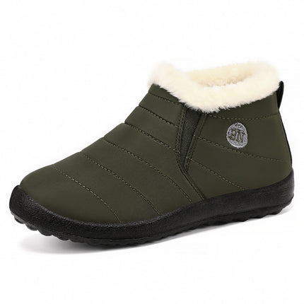 Cotton shoes winter new foreign trade couple snow boots fleece-lined thickened cotton boots polyurethane warm casual walking shoes