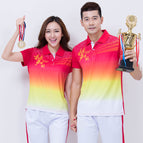Chinese Dream Female Red Single-piece Short-sleeved / M