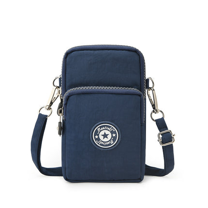 Factory Direct Mobile Phone Bag Women's Crossbody Bag Large Screen Mobile Phone Bag Coin Purse Hanging Neck Wrist Bag Running Vertical Mini