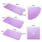 transparent purple / 70*38cm