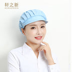 Korean folding hat [light blue cloth]]