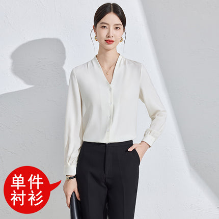 Blue Three-button Small Suit suit Women's Professional Dress Jewelry Shop Beauty Salon High-end Hotel Front Desk Work Clothes