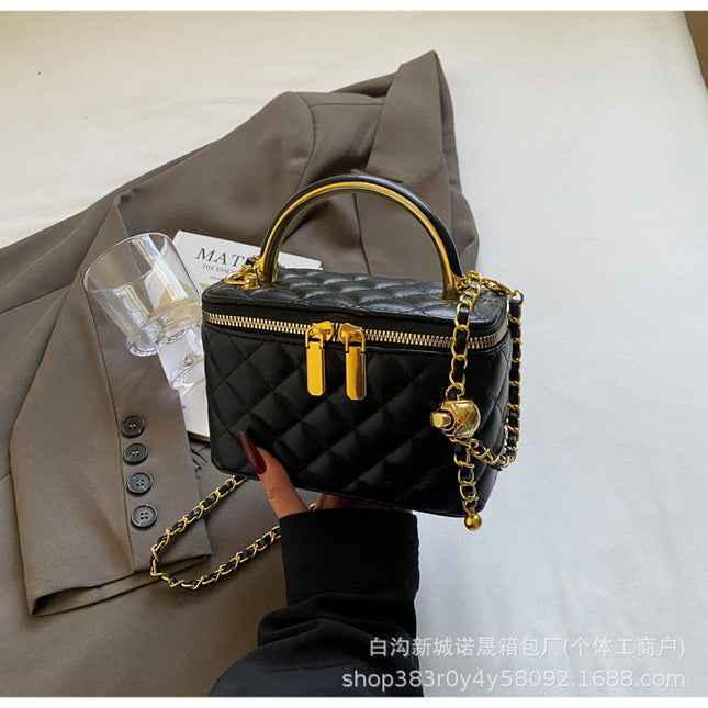 Mobile Phone Bag Korean Style Fashion Niche Single Shoulder Crossbody Bag for Women 2026 Spring New Chain Trendy Travel Small Square Bag