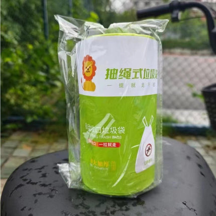 wormwood garbage bag household breakpoint automatic closing thickened disposable household fragrance kitchen garbage bag wholesale