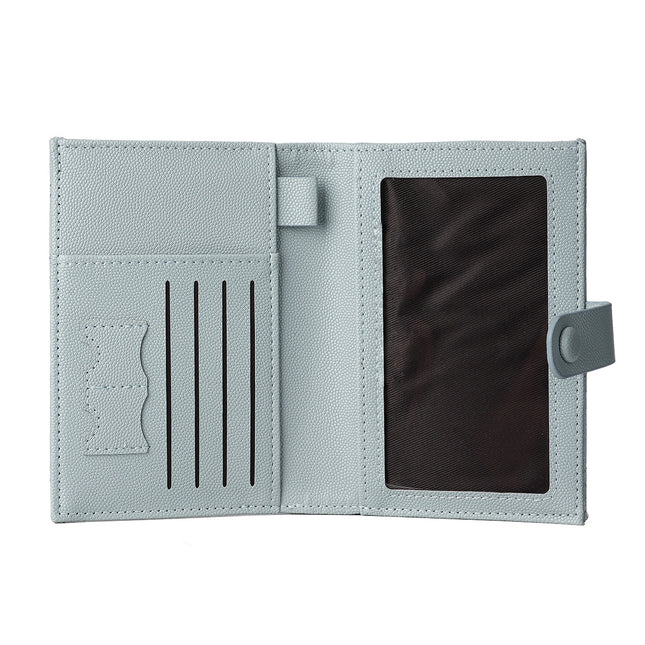 Travel Passport Holder Storage Bag, Classy Small Fragrance Style, Can Hold Wallet, Card Holder, All-In-One Passport, Good-Looking Female Multi-Function
