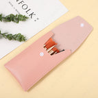 8 dark pink leather bags