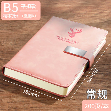 a5 Notebook customized skin feeling large notebook thickened notepad wholesale extra thick business diary b5 customized logo