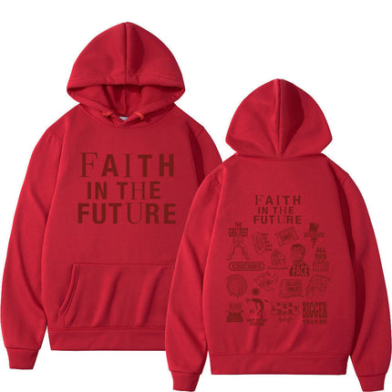 Faith in the Future 2024 Tour Concert Hoodie Men Fashion Vin