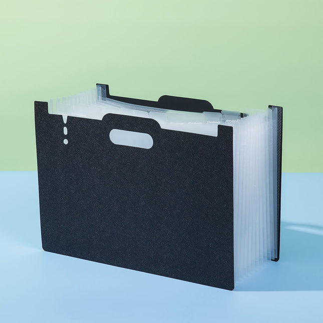 A4 Desktop Folder Organ Pack 13-layer Large Capacity Organ Pack Student Test Paper Office Data Storage Folder