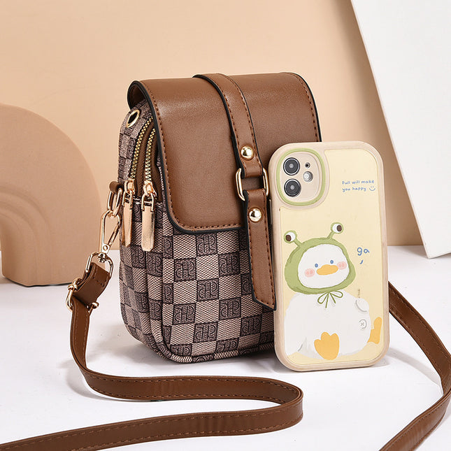 Bags Women's Bags 2025 New Fashion Mini Mobile Phone Bags Women's Compact Lightweight Crossbody Bags Shoulder Women's Bags Small Bags