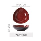 7inch triangular bowl