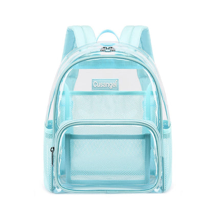 2026 New Transparent Backpack for Women, Amazon Jelly Backpack, Eco-Friendly Tpu Student School Bag, Fashionable and Versatile
