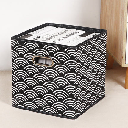 Amazon Coverless Storage Box Fabric Storage Box Foldable Large Clothes Organiser Toy Storage Box Cross Border