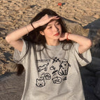 Light gray (magic many cats and dogs) / S (recommended to wear 37.5-50kg years old)