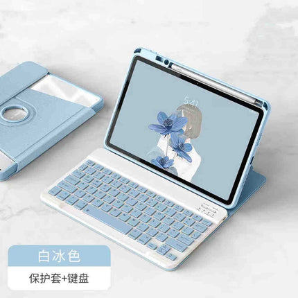 For Lenovo Tab M11 (11 inches) 2024 Bluetooth keyboard rotation protection 360 degrees can be horizontal and vertical