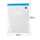 Blue zipper model 22*28cm
