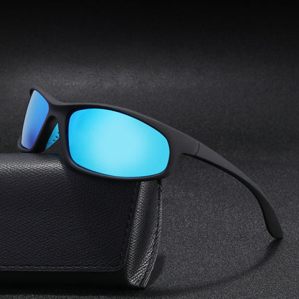 New Polarized Sunglasses for Men, Colorful Cycling Sports Glasses, Windproof Goggles, Cross-Border Best-Selling Model D185