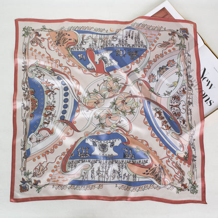 Collection of Silk Scarves Hangzhou Silk Mulberry Silk Fashion All-match Silk Crepe Satin High-end Gift for Mom
