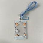 [blue fox ears]-lanyard style