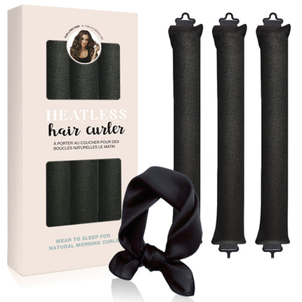 Cross-border new thick lazy sleeping non-hot curly hair curler European and American simple hair curler hook in stock wholesale