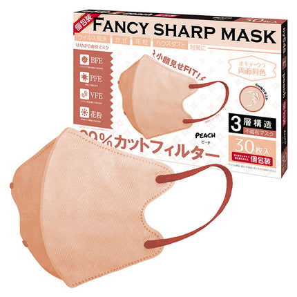 Mask for Women with Good Looks 3D Stereo Disposable Stereo Colorfulful Banana Same Style Sun Protection Breathable Dopamine Colorful Mask
